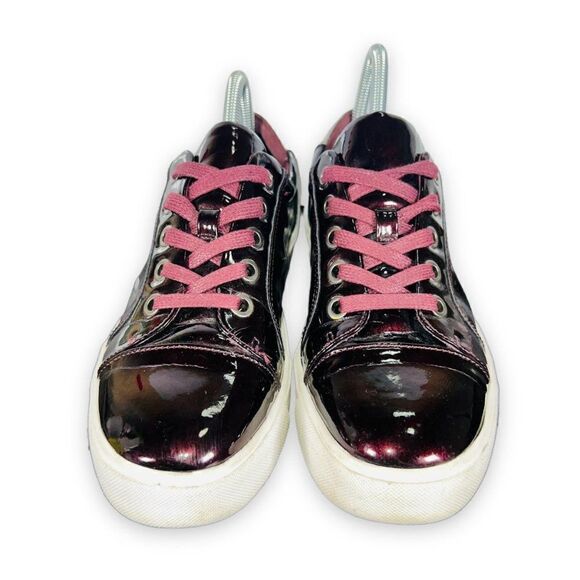 Limelight Maroon and White Sneakers - Picture 3 of 12